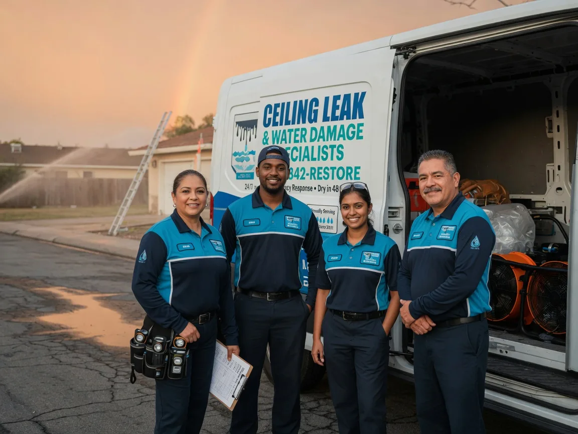 Ceiling Leak Cleanup company in Blue Mound, IL